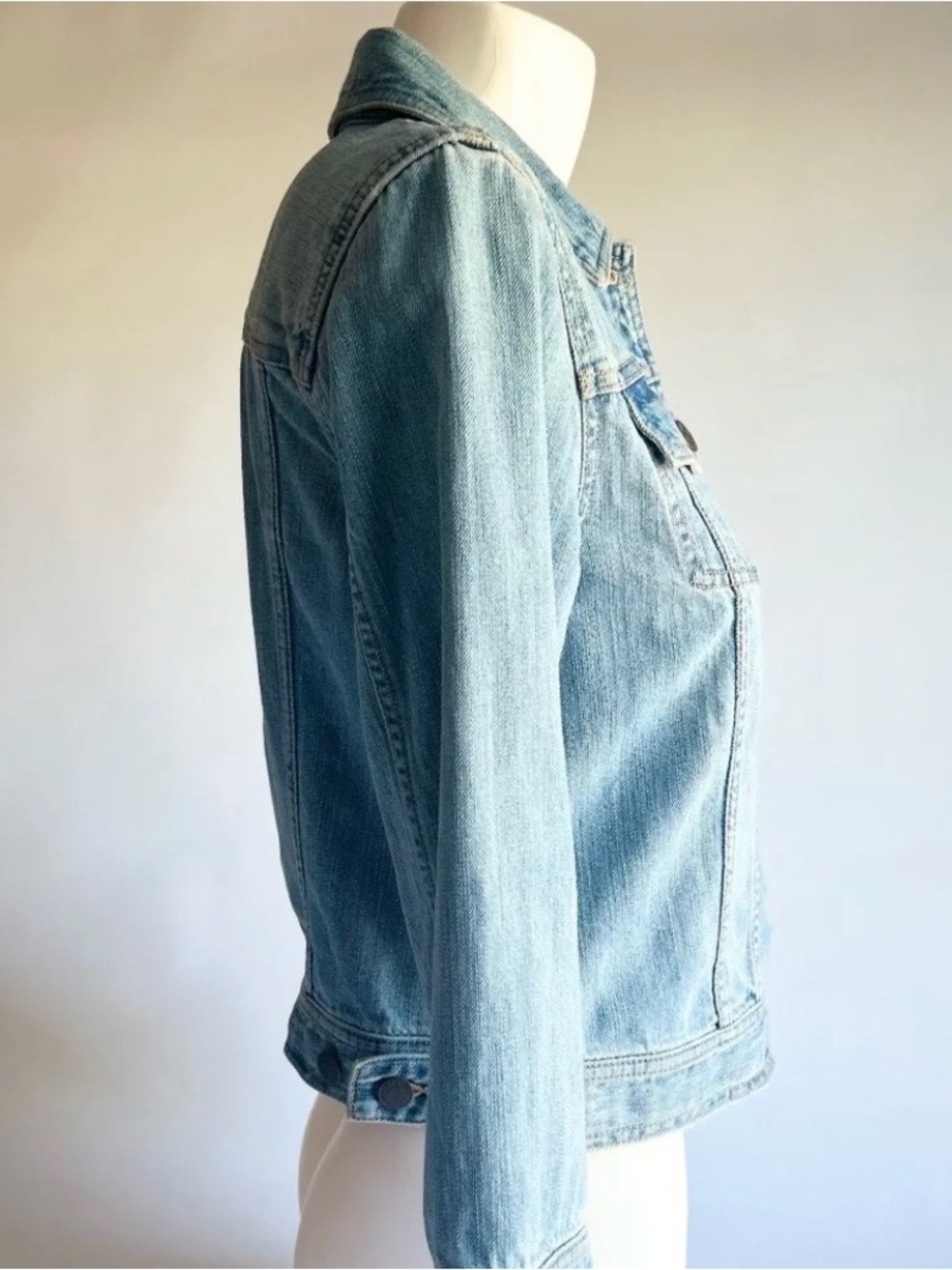 Ralph Lauren Blue Denim Cotton Classic Jacket size S - Picture 5 of 13